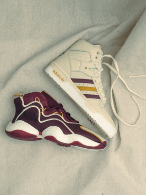 Adidas Originals X Eric Emanuel Crazy Byw Lvl I - Maroon/cream White