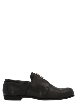 Guidi Pm01 Zipped Loafers