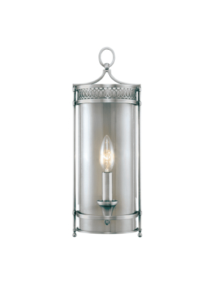 Amelia 1 Light Wall Sconce Polished Nickel