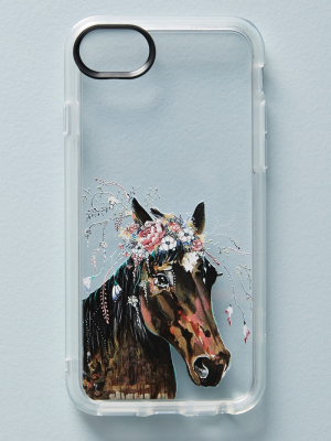 Casetify Horse In Bloom Iphone Case