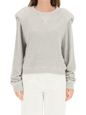 R13 Folded Shoulder Sweatshirt