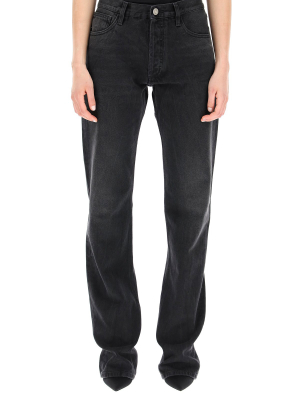 The Attico Straight Leg Jeans