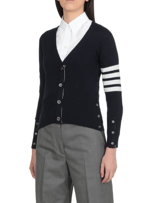 Thom Browne 4-bar V-neck Cardigan