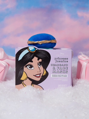 Disney Princess Face Mask & Headband Set Jasmine