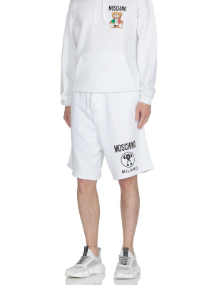 Moschino Double Question Mark Sweat Shorts