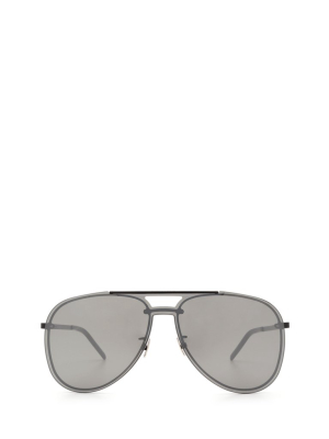 Saint Laurent Eyewear Classic 11 Mask Sunglasses