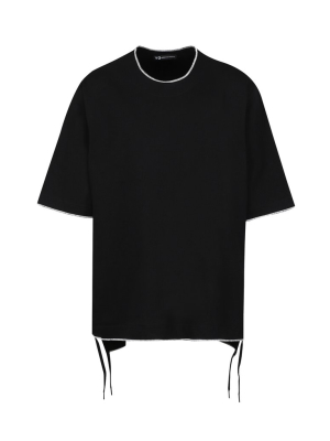 Y-3 Boxy Fit Crewneck T-shirt