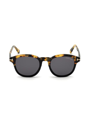 Tom Ford Eyewear Jameson Round-frame Sunglasses