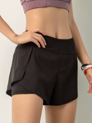 Shorts With Overlay