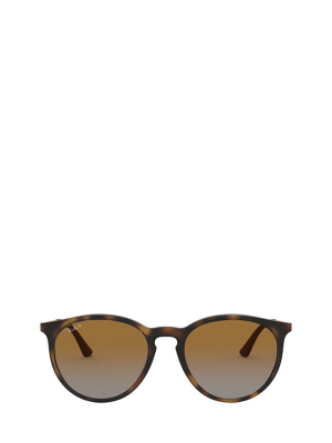 Ray-ban Rb4274 Round Frame Polarised Sunglasses