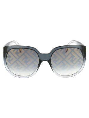 Fendi Eyewear Ff Monogram Sunglasses