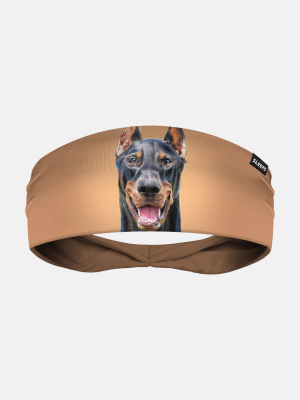 Dobermann Dog Headband