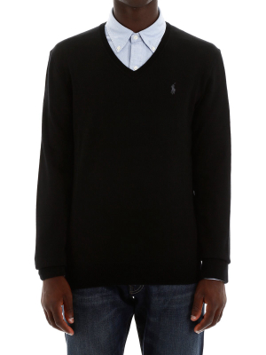 Polo Ralph Lauren Classic V-neck Jumper