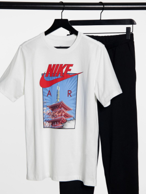 Nike Air Japan Photo T-shirt In White