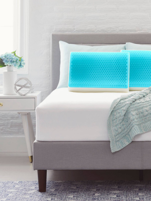 Contour Bubble Gel Memory Foam Bed Pillow - Comfort Revolution