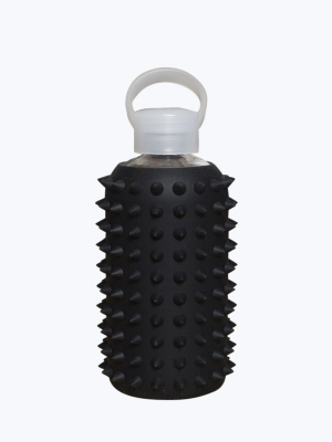 Opaque Black Spiked Water Bottle