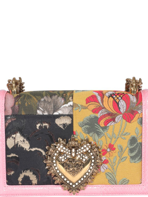 Dolce & Gabbana Devotion Patchwork Shoulder Bag