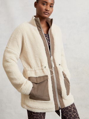 Varley Woodgreen Sherpa Coat