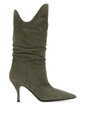 The Attico Tate Heeled Boots