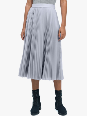 Sparkle Chiffon Pleated Skirt