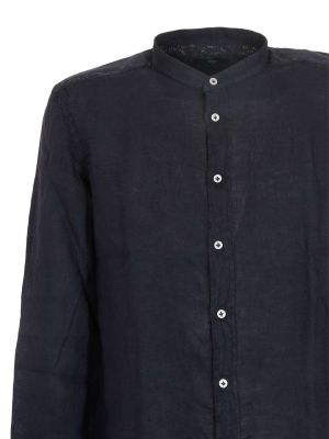 Fay Mandarin Collar Shirt