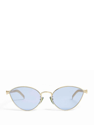 Gucci Eyewear Cat Eye Frame Sunglasses