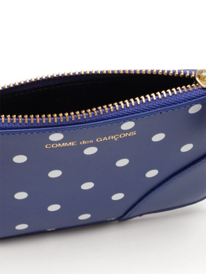 Comme Des Garçons Wallet Polka-dot Coin Pouch