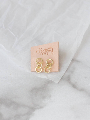 Satomi Studio 3 Links Earrings