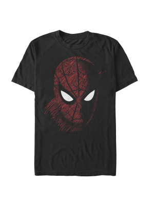 Men's Marvel Spider-man: Far From Home Tech Pattern T-shirt