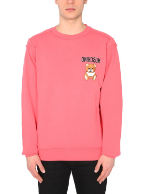 Moschino Inside Out Teddy Sweatshirt