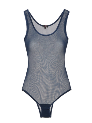 Sleeveless Bodysuit With Brazilian Back