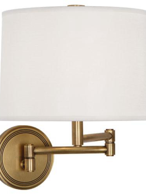 Sofia Swing Arm Sconce In Various Finishes And Shades