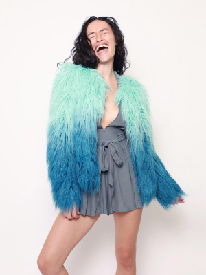 Sea Alpaca Faux Fur Bomber Jacket | Women's