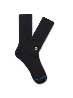 Stance Icon Socks - Black/white