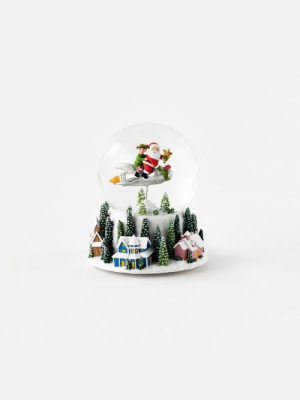 Space Santa Water Globe