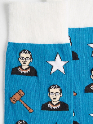 Stars, Justice & Rbg Unisex Socks