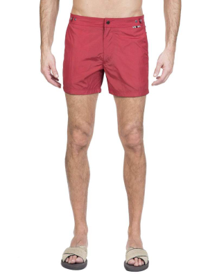 Raspberry Tailored Swim Short