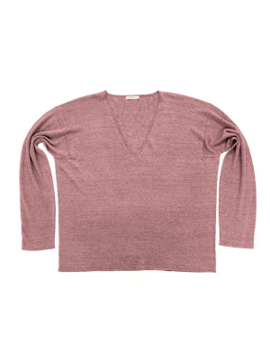 Slouchy V-neck