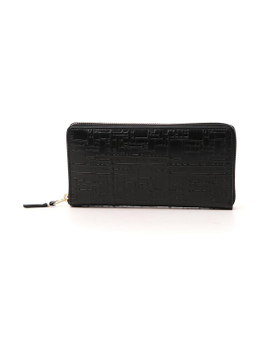 Comme Des Garçons Wallet Logotype Embossed Wallet