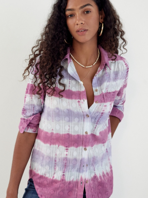 Pilcro Janesse Tie-dye Buttondown