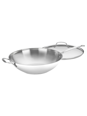 Cuisinart Chef's Classic 14" Stainless Steel Stir Fry Pan - 726-38h