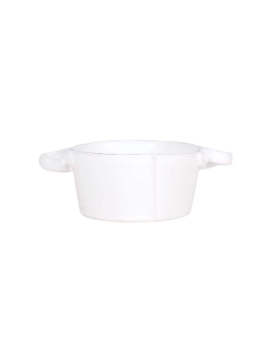 Vietri Lastra Small Handled Bowl - Available In 6 Colors