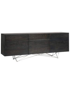 Zola Sideboard, Ebonized