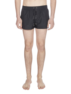 Dolce & Gabbana Logo Patch Swimming Shorts