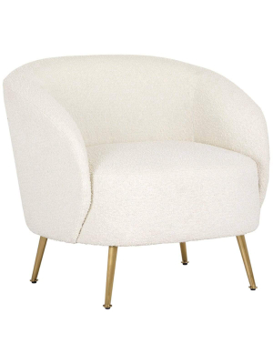 Clea Chair, Altro White