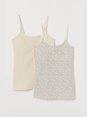 Mama 2-pack Nursing Tank Tops