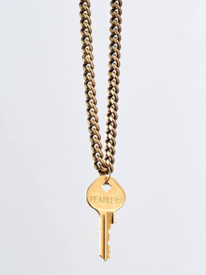 Rebel Classic Key Necklace