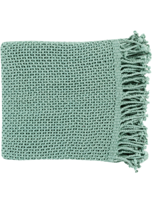 Tibey Throw In Aqua