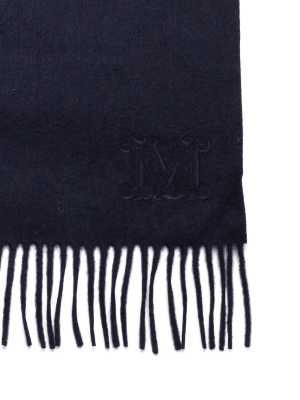 Max Mara Wsdalia Fringed Scarf