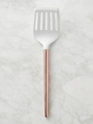 Silicone Turner/spatula With Copper Handle